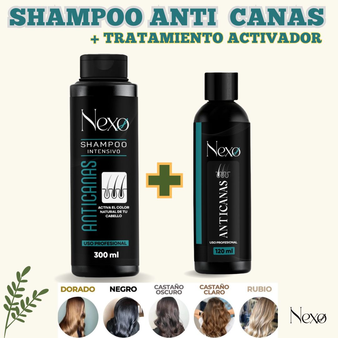 SHAMPOO CUBRECANAS + TRATAMIENTO ACTIVADOR