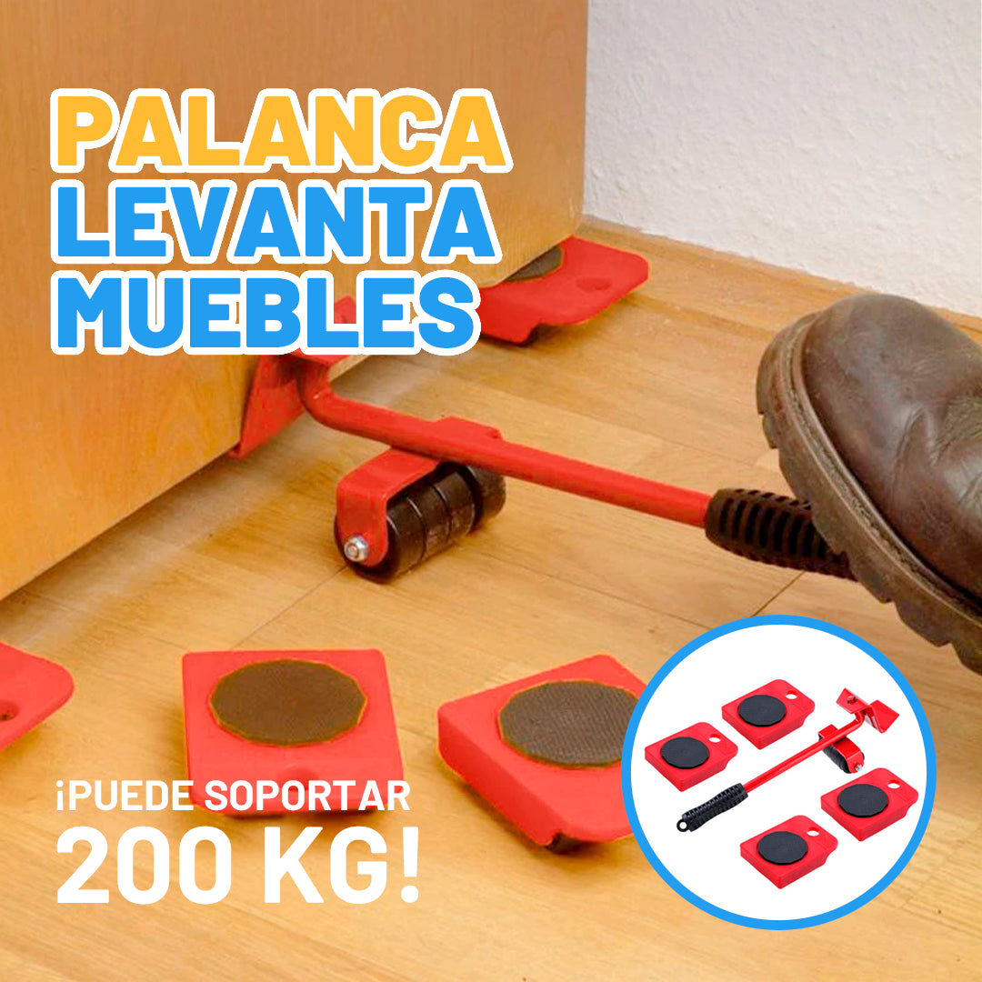 KIT DE PALANCA LEVANTA MUEBLES PREMIUM