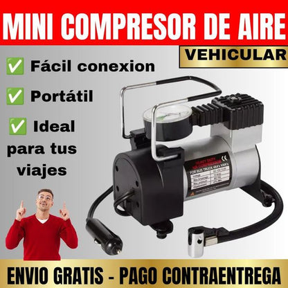 COMPRESOR DE AIRE PORTATIL PRO -50% DESCUENTO