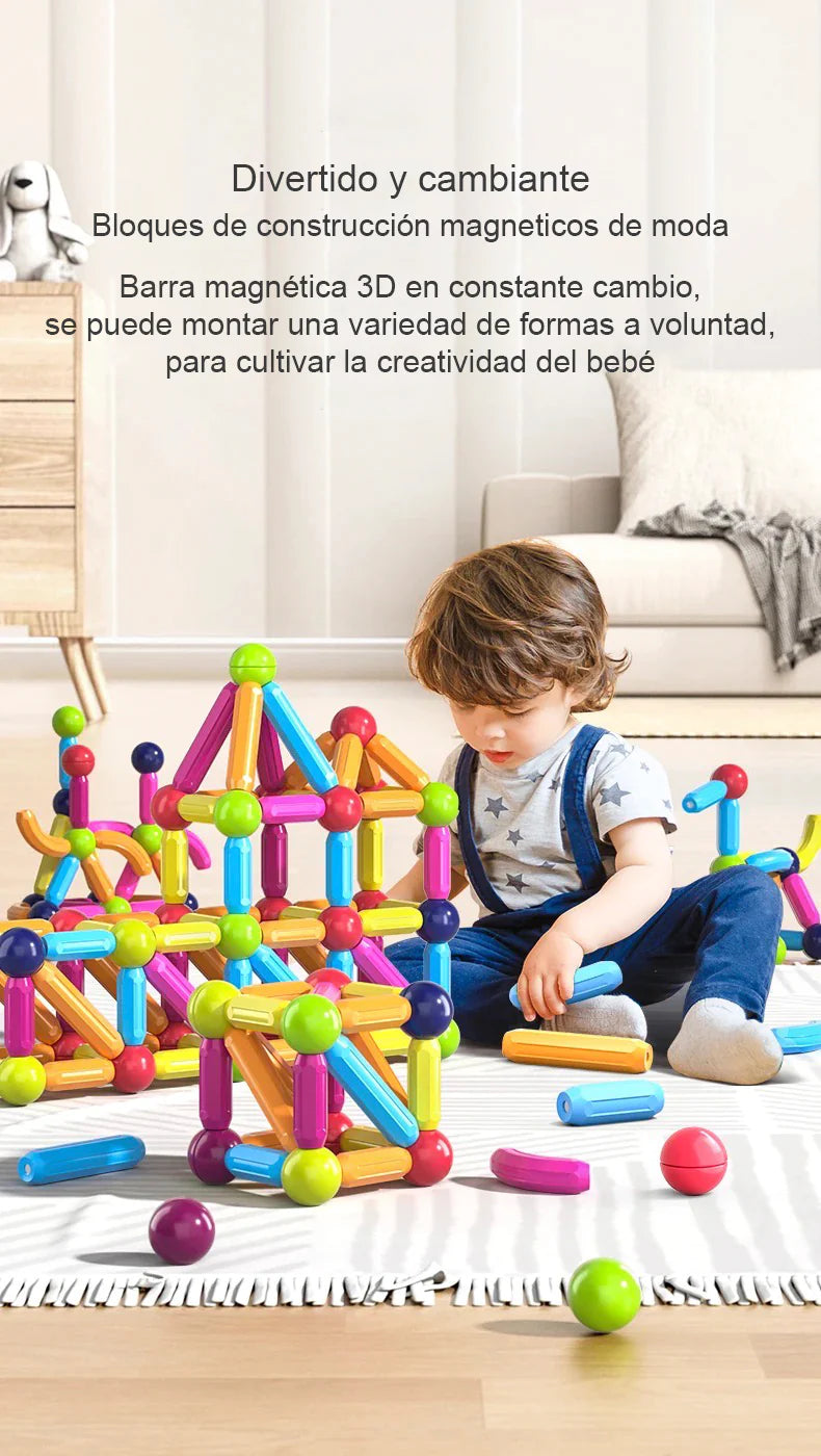 Juego de Construcción Magnético.