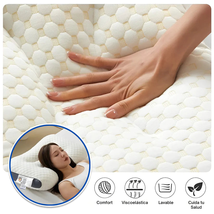 ALMOHADA ORTOPÉDICA DE BAMBÚ 50% DESCUENTO