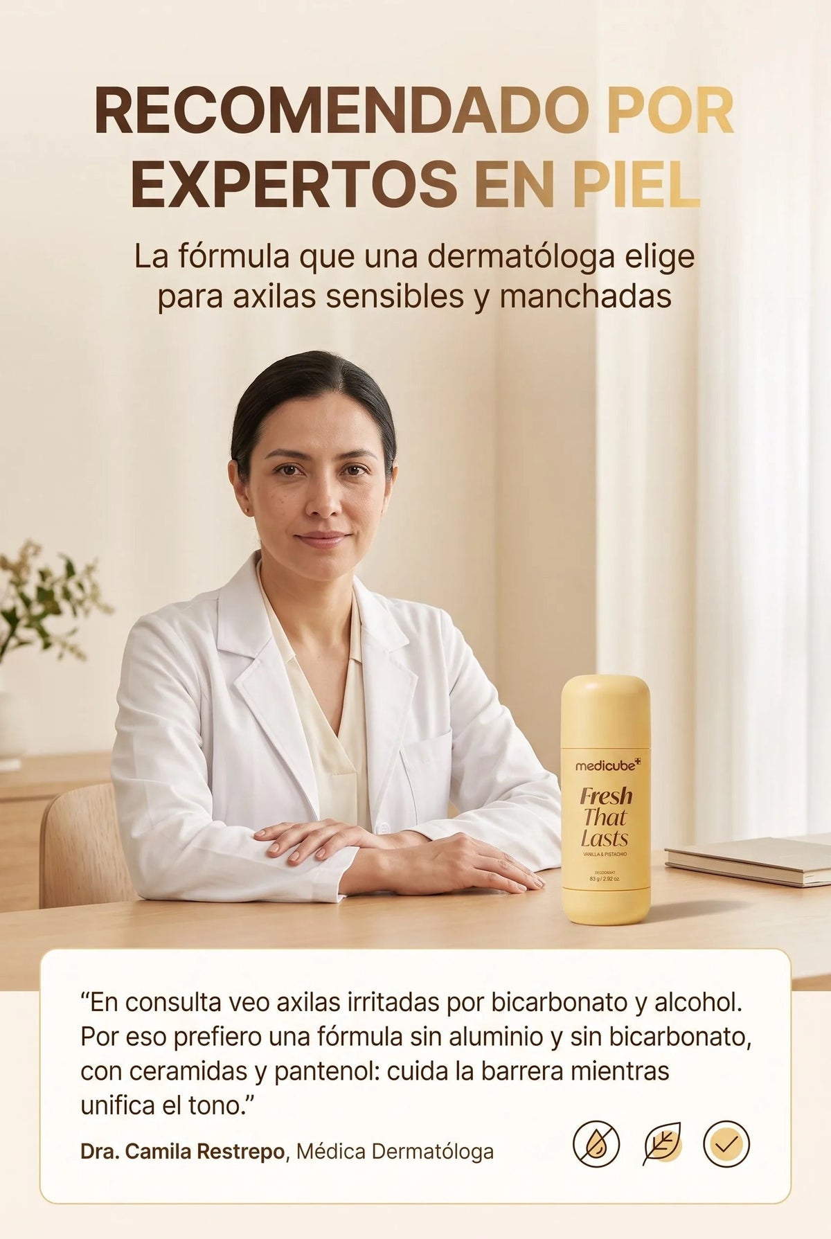 Medicube Desodorante Fresh That Lasts ·